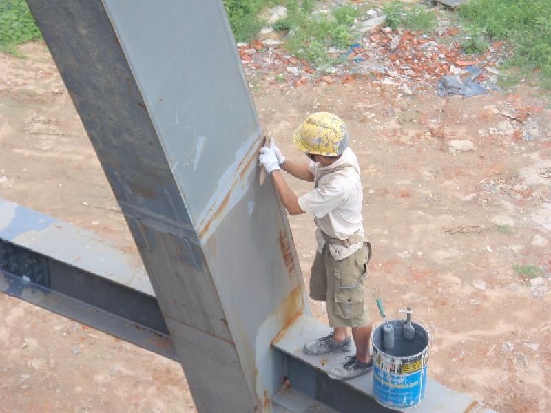 鋼結(jié)構(gòu)防火涂料施工